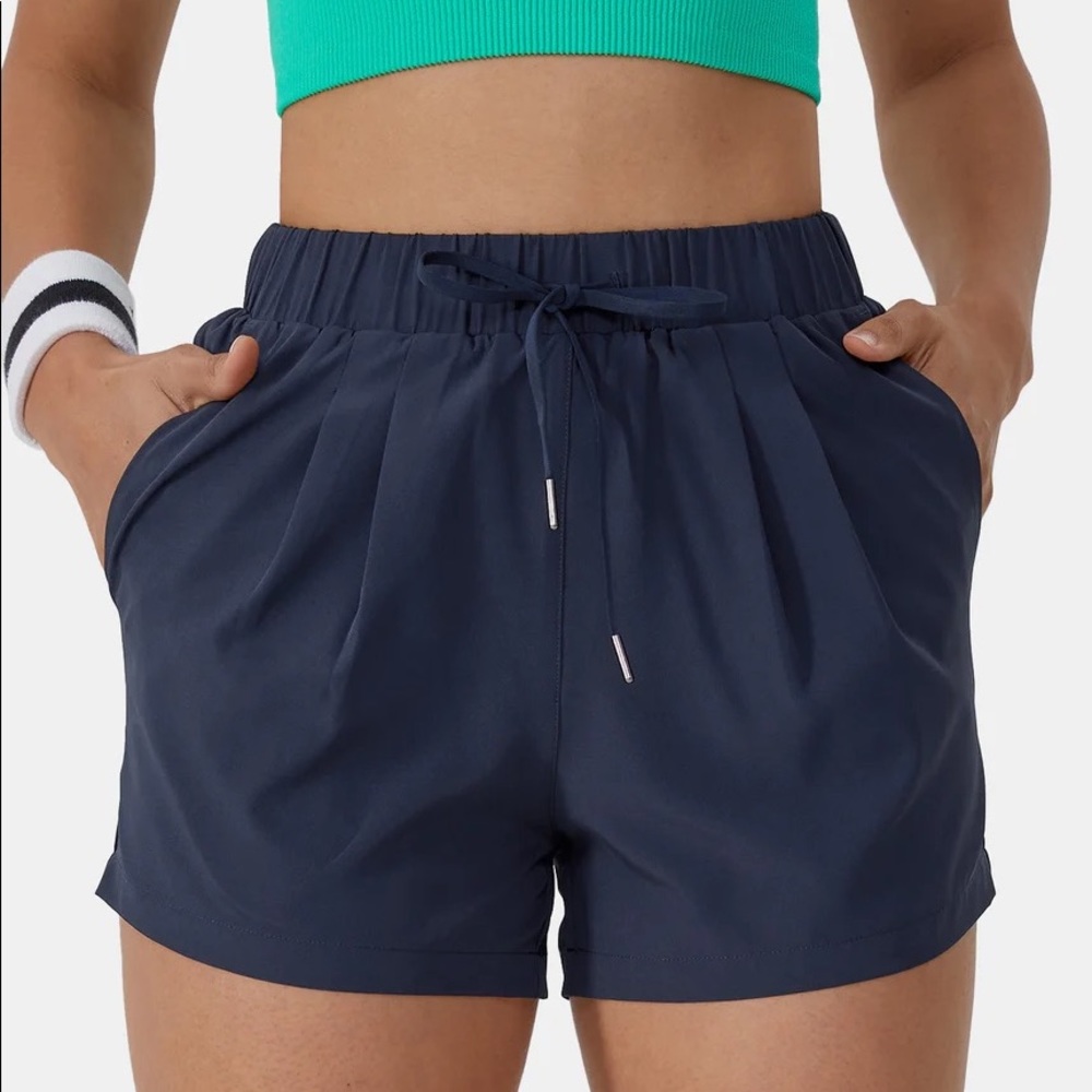 NWT Halara High Waisted Elastic Waistband Drawstring Casual Shorts